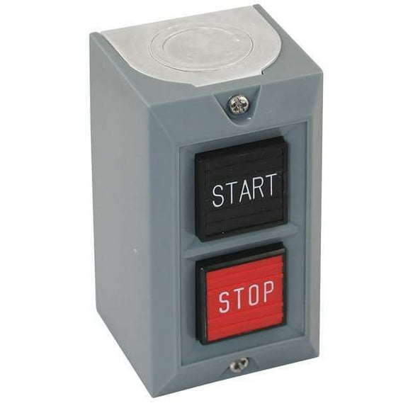Dayton Push Button Control Station,1NO/1NC,25mm 20C794