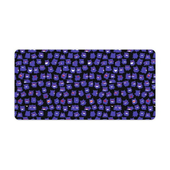 Gengar Mouse Pad Extended Gaming No-sliped Large Desk Mat Stitched Edge Keyboard Mat Mousepad