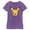 Purple Berry, variant on Girl's Pokemon Pikachu Wink Face  Graphic Tee Light Pink Medium