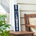 thumbnail image 2 of Dallas Cowboys 6" x 24" Wood Fan Wall Sign, 2 of 3