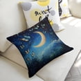 thumbnail image 5 of crescent moon butterflieslinen throw pillowcase decoration pillowcase gifting preferred 24x24 inch cushion cover 2 sets sofa pillowcase sofa bedroom living room car, 5 of 8