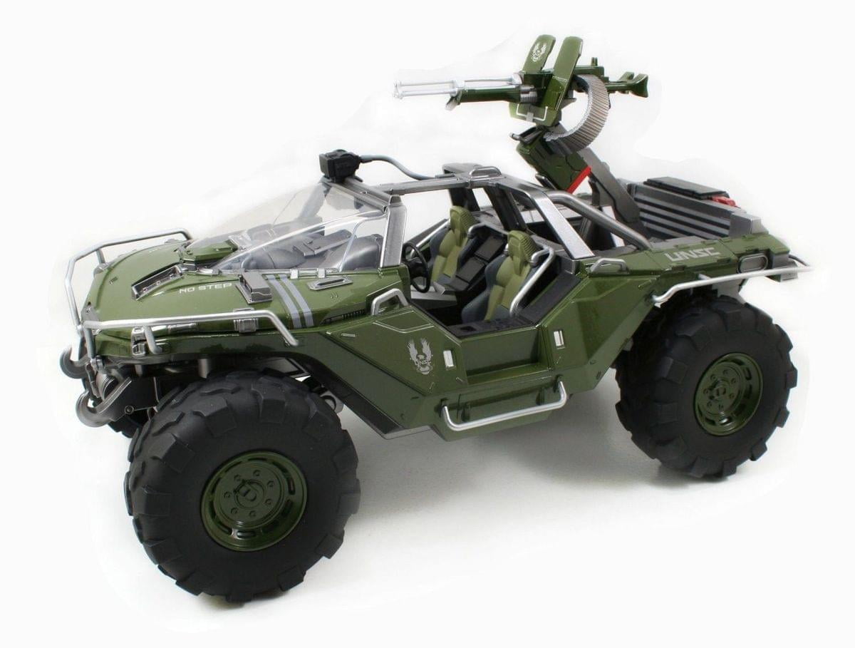 Halo 4 Warthog Combat Edition 7" Matte Vehicle W/Action Figures