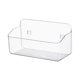 thumbnail image 1 of Estante de baño de pared de fácil instalación, transparente, para ducha, de acrílico, para almacenamiento 28x13x15cm, 1 of 9