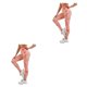 thumbnail image 2 of Sonducket Mujeres Butt Leggings Tie Dye Pantalones largos sin costuras Push Up Hip Lift Pantalones de chándal de cintura alta Medias para correr Type5 NO5, 2 of 6