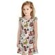 thumbnail image 1 of Fotbe London Landmark1 Vestido de Dormir para Niñas de 3 a 10 Años, Mangas Cortas, Estilo Princesa, Pijama Camisón con Mangas Voladas-Large, 1 of 6