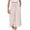 Pink, variant on Meichang Women's Elastic High Waist Wide Leg Capris with Pockets, Pink, XL
