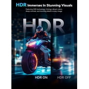 UPERFECT 24.5 240Hz FHD Portable Gaming Monitor, IPS HDR Display, USB-C HDMI, VESA & Adjustable Stand