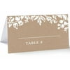 Classic Floral Deluxe Place Card