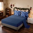 thumbnail image 4 of Manfei Twin Bedding 7pcs Winter Bedding Comforter Set, Reversible, 4 of 6