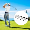 thumbnail image 3 of S SERENABLE 4 Pieces Mesh Golf Hybrid Club with Number Tag Golf Gift Protecter Set Gray, 3 of 9