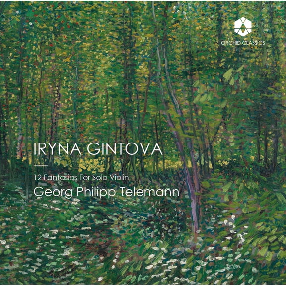 Iryna Gintova - 12 Fantasias for Solo Violin - Music & Performance - CD