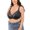 Black, variant on Bras For Women Underwear Bralette Crop Top Female Bra Push Up Brassiere Bra Thin Cup Bra Deep V Plus Size Unpadded Bra Comfy Bra Beige