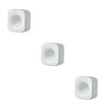 thumbnail image 2 of QualitChoice Food Cover Bag Storage Box Container Wall Punch-free Space-saving Dustproof For Bathroom Organizers White 3PCS, 2 of 6
