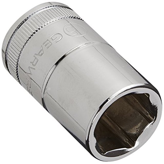 GEARWRENCH, 80627, 1/2" Drive 6 Point Standard Metric Socket 15MM