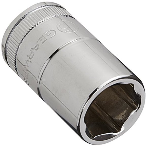 GEARWRENCH, 80627, 1/2" Drive 6 Point Standard Metric Socket 15MM