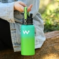 thumbnail image 5 of Insulated Water Bottle With Straw Lid & Spout Lid, - 32 oz - Vacuum Insulated - Stainless Steel Reusable Water Bottle, 5 of 9