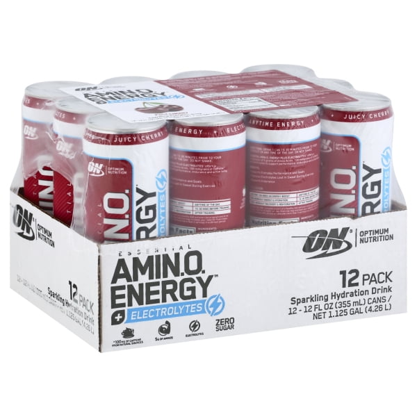 Optimum Nutrition Essential Amino Energy + Electrolytes RTD Juicy