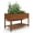Acorn Brown, variant on RIEDHOFF Wooden Raised Garden Bed with Legs,Elevated Raised Planter Box Outdoor for Growing Vegetables and Herbs,Raised Table Garden Bed with Wheels-Enhanced Depth (Natural,48 * 24 * 30 in)
