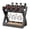 Charcoal Gray, variant on Shenbor HDPE Countertop 3-in-1 Wine Rack, X-Shaped Stable Design, Holds 4 Bottles & 6 Glasses, Cork & Tool Storage, 304 Stainless Steel Hardware, Easy 10-Min Assembly