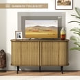 thumbnail image 7 of 47" Sideboard Buffet Cabinet with Adjustable Shelves for Kitchen Dining Room Living Room Entryway, 7 of 7