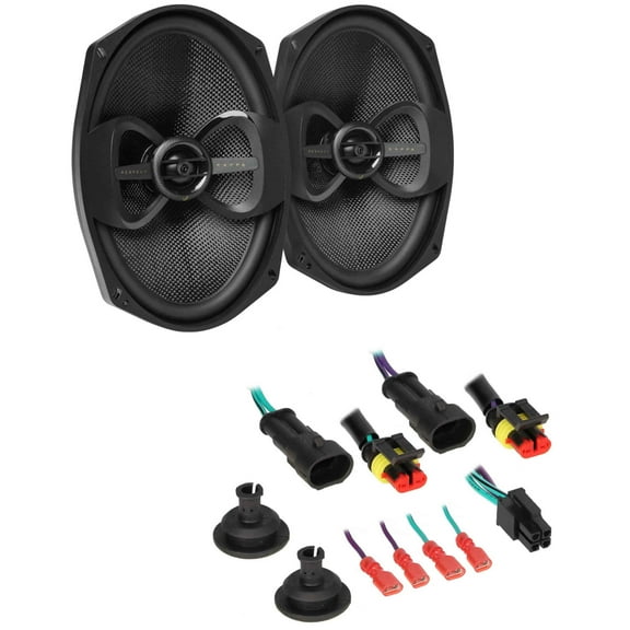 Metra Powersports Saddle Tramp Harman Speaker Kit 2014-2022 Harley-Davidson