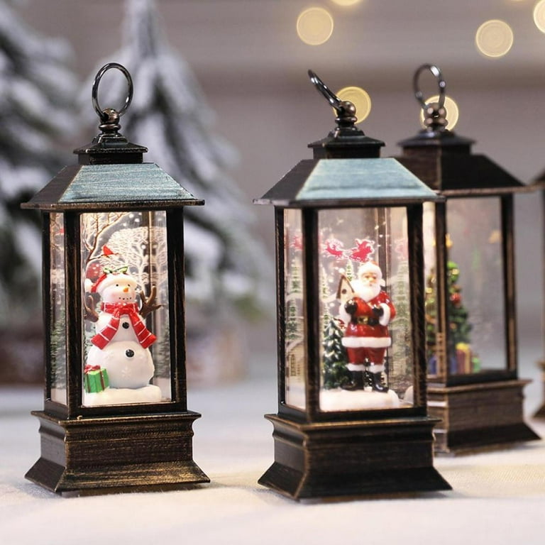 Decanit Vintage Decorative Lanterns Battery Powered LED, with 6