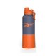 thumbnail image 1 of Reebok Botella de agua de acero inoxidable, con tapa de chug y mangas de silicona Outdoor SS Chug con Silicone Sleeve, Naranja/Marino, 1200 ml, 1 of 8