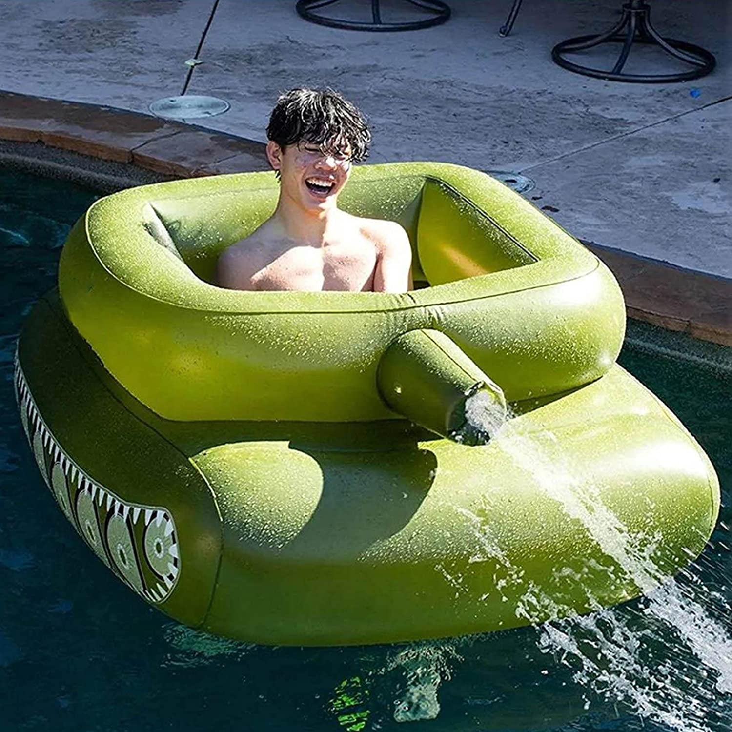 Inflatable Tank Swimming Pool Float Floatie, Pool Tank Type Water