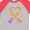 thumbnail image 4 of Inktastic Fire Heart Dragons Boys or Girls Toddler T-Shirt, 4 of 5