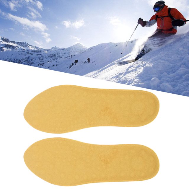 Winter Warm Insoles Shoe Inserts Soft PU Material Constant Temperature And Warmth Comfortable Arch Support Foot Massage