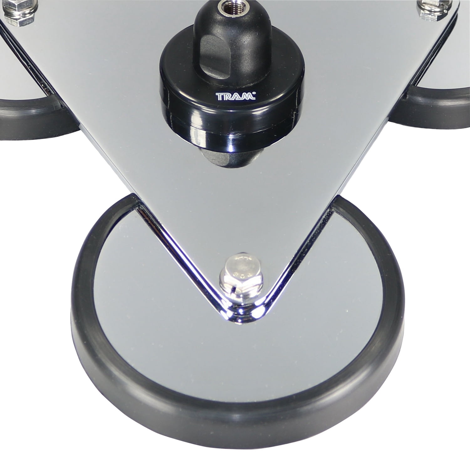 Tram 270 Super-Strong 12-3/4 In. Tri-Magnet CB Antenna Mount with 5-In. Magnets with Rubber Boots, 18-Ft. RG58 Tinned Copper Braid 95% Shield Cable 270