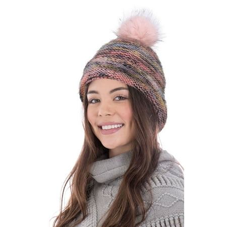 Womens Winter Warm Braided Crochet Knit Baggy Beret Ski Cap Beanie Hat
