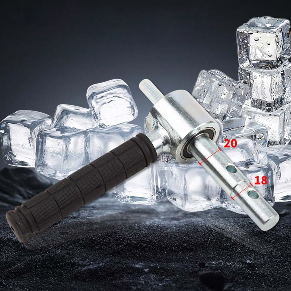 MOMOJIA Ice Fishing Drill Bit Adapter Handle Converters for 18mm 20mm Ice Auger Camping
