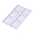 thumbnail image 1 of Caja De Almacenamiento De Pestañas, Estuche De Almacenamiento De Extensión De Pestañas Profesional 6 Tiras Magnéticas Para Cosméticos, 1 of 7