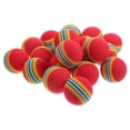 thumbnail image 3 of Miangastore EVA Training Balls for Golf Practice Soft Durable Rainbow Design Safe for Indoor Use 20 Pieces, 3 of 8