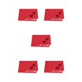 thumbnail image 3 of Decodeary 50x Personnaliser les Paramètres de Table avec Coeur Creux Nom Place Cartes Durables Mariage Élégantes Cartes Rouges 5Set, 3 of 6
