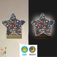 thumbnail image 4 of Star Shaped Energy Saving Night Light Living Room Night Light, Bedroom Night Light, Corridor Night Light, Study Night Light Seamless Flowers and Plants, 4 of 6