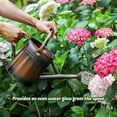 thumbnail image 6 of 1 Gallon Watering Can for Plants, Watering Cans for Indoor&Outdoor Gardening, Galvanized Steel Watering Pot with Removable Spout, Metal Water Can with Ergonomic Movable Handle(Copper), 6 of 7