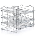 thumbnail image 2 of Stackable Pantry Can Organizer - 3-Tier Soda Can Organizer - Multifunctional Chrome-Finish Can Rack Organizer for Up to 36 Cans - For Pantry, Kitchen Cabinet, Countertop, Under Sink - 17x13x13", 2 of 8