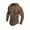 Brown, variant on Mens Zipper Jackets Hooded Jacket Solid Color Sport Winter Long Sleeve Coats for Men Fashion