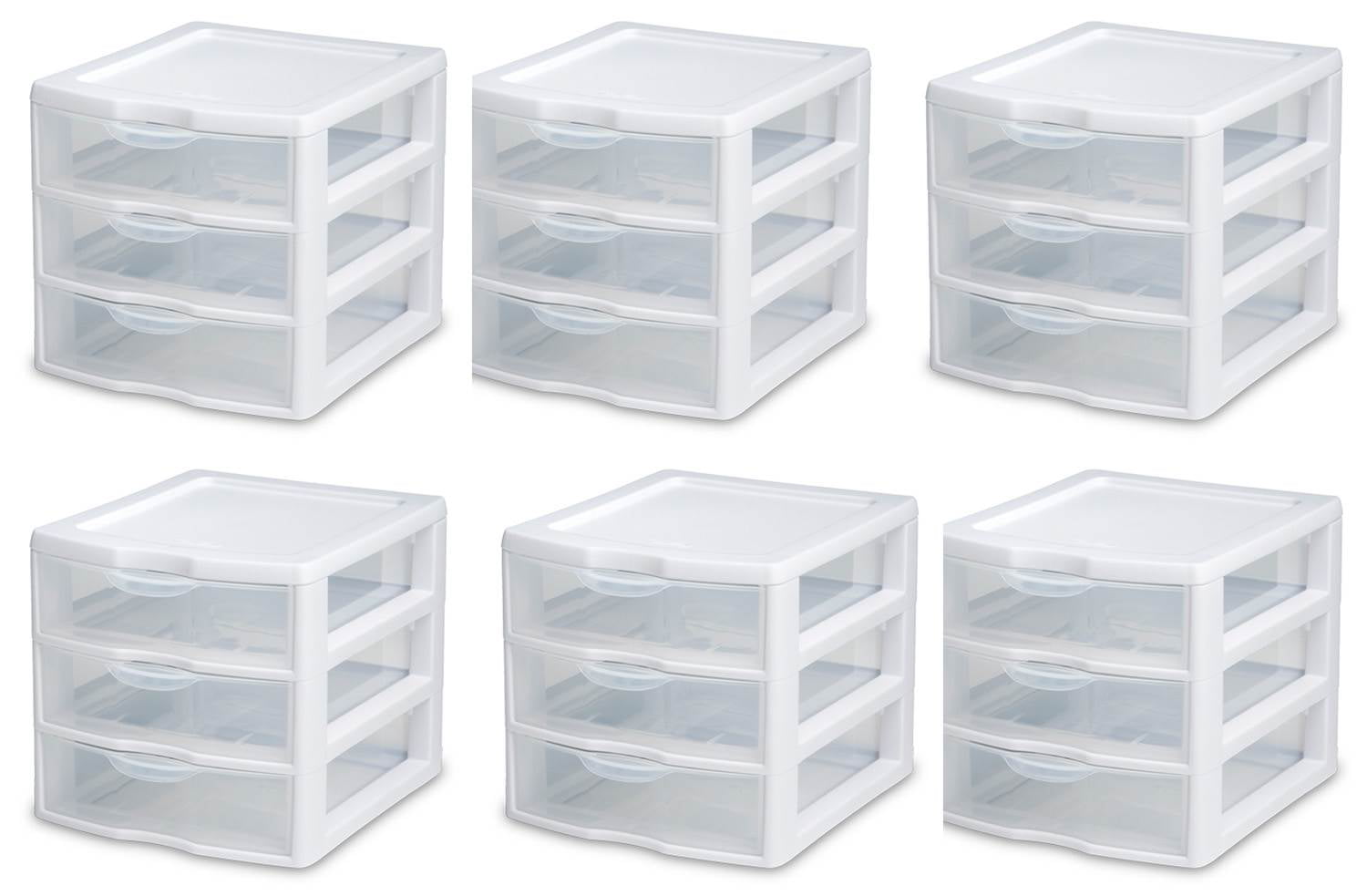 Details about   Mini Desktop Clear Plastic Storage Case 2 3 4 5 Tier Drawer Small Storage Box YY 