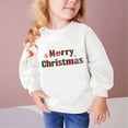 thumbnail image 2 of Posijego Vêtements de Noël pour Enfants Garçons Filles Chandail à Manches Longues Col Rond Chandail en Coton, 2 of 4