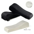 thumbnail image 4 of Memory Foam Armrest Pads For Office Chairs, Comfortable And Soft Armrest Cushion Black 2, 4 of 8