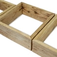 thumbnail image 4 of Ekena Millwork Set of 3, Square, Open Back, Vintage Farmhouse Shadow Box Shelves, Barnwood Decor Collection, Natural Barnwood, 4 of 12