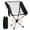 Black, variant on Biotree 360° Swivel Camping Chair with Cup Holder and Side Pocket for Beach Support 300 LBS, Supports 330 lbs, Green