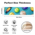 thumbnail image 2 of Tennis Kitchen Rugs Rectangular 15.7"x59" Washable Absorbent Kitchen Mats, 2 of 6