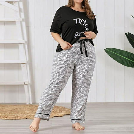 

Aueoe Womens Pajama Sets Terry Cloth Robes For Women Womens Fashion Leopard Home Wear Pajamas Two-Piece Suit Long Sleeve Pants Pajama Set Homewear Clearance