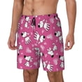 thumbnail image 2 of Haiem Love Dog Mens Swim Trunks with Compression Liner 2 in 1 Swimming Shorts Stretch Swimwear Quick Dry,Board Shorts-Large, 2 of 9