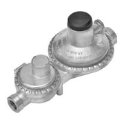 Only Fire 5143 Vertical 2-Stage Propane Regulator - Feature Integral First and Second Stages, Metal