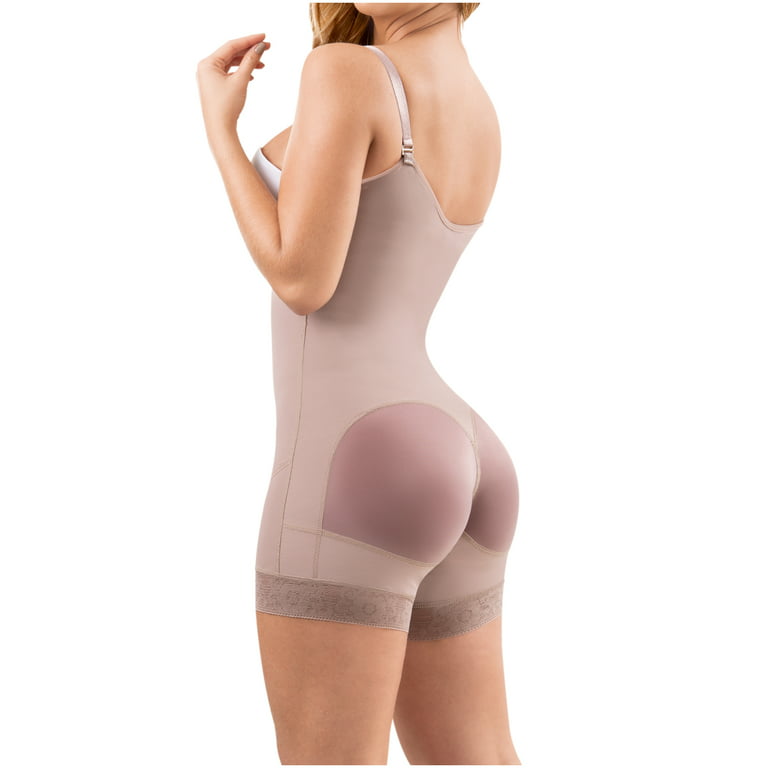 Beige Body Conturing Shapewear/faja Strapless Colomiana Post Surgical/post  Partum/daily 